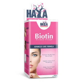 Биотин HAYA LABS Maximum Strength 10,000 мг., 100 табл.