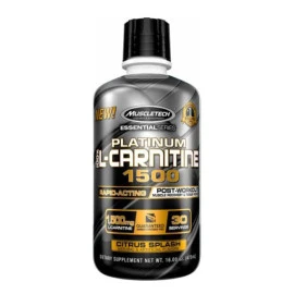 Фет бърнър MUSCLETECH Platinum 100% L-Carnitine 1500, 473мл. width=