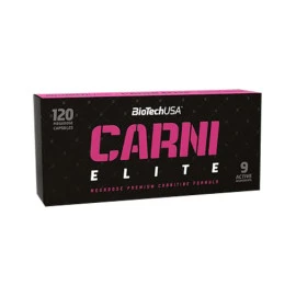 Фет бърнър BIOTECH USA Carni Elite, 120 капс. width=