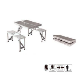 Маса със столове за къмпинг King Camp Deluxe 4, комплект width=