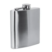 Неръждаема плоска бутилка MASTER 0,17 литра 