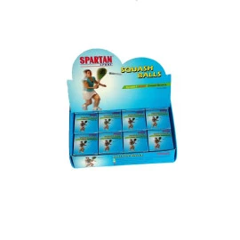 Топки за скуош SPARTAN 3 бр. червен width=