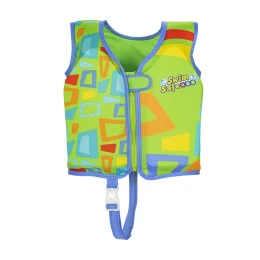 Жилетка за плуване BESTWAY Aquastar, M-L, зелен