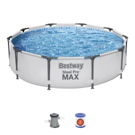 Басейн BESTWAY Steel Pro Max 305 x 76 см, с филтрация