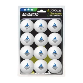 Топчета за тенис на маса JOOLA Advanced Training *** 12 бр, бели