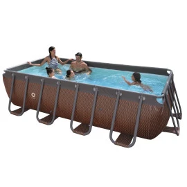 Басейн JILONG Passaat Rattan 400x200x99cм, с филтрация
