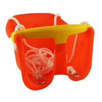 Детска люлка MASTER Baby, пластмасова, оранжева