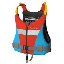 Спасителна жилетка MASTER Eleave, XS, червено-синя width=