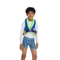 Жилетка за плуване MASTER Evee, детска, синя