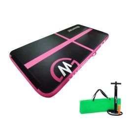 Постелка MASTER 200x100x10см, черно-розова, надуваема width=