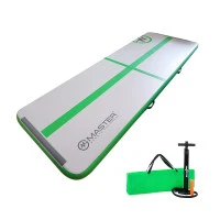 Постелка MASTER 300x100x10см, сиво-зелена, надуваема