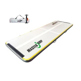 Постелка MASTER S-Pro 300x100x10cм, сиво-черна, надуваема width=