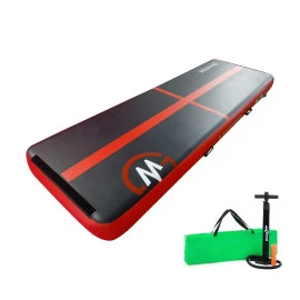 Постелка MASTER 300x100x20см, черно-червенa, надуваема width=