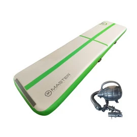 Постелка MASTER 400x100x20см, сиво-зелена, надуваема width=