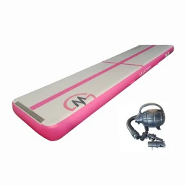 Постелка MASTER 400x100x20cм, сиво-розова, надуваема width=