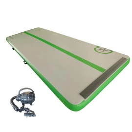 Постелка MASTER 400x150x15cм, сиво-зелена, надуваема width=