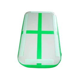 Постелка MASTERJUMP 60x100x20см, сиво-зелена, надуваема width=