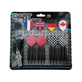 Стрелички MASTER Black Plated Brass, 12 бр, 18г
