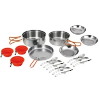 Комплект съдове за готвене KING CAMP Adventurer II pro