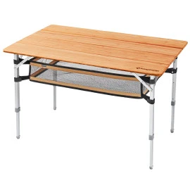 Маса KING CAMP Bamboo 100 x 65 cм, за къмпинг width=