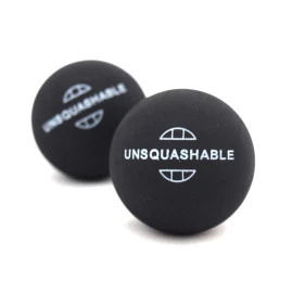 Топки за скуош UNSQUASHABLE, 2 бр, червена точка