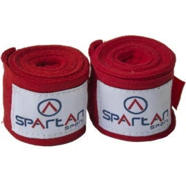Бинт за ръце SPARTAN, чифт, червен width=