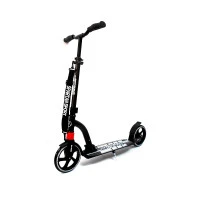 Тротинетка SPARTAN DOUBLE SUSPENSION, черна