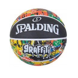 Баскетболна топка SPALDING Rainbow Graffiti, размер 7