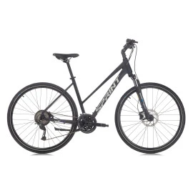 Велосипед Sprint CROXER PLUS LADY (V1) 28", 480мм, черен