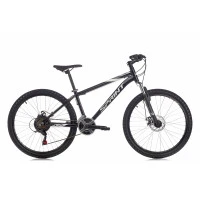 Велосипед Sprint HUNTER 26", 440мм, черно-бял