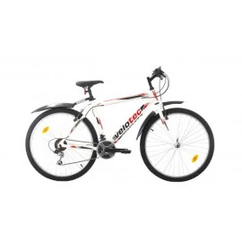 Велосипед Velotec PRO 26'', 480мм, бяло-червен