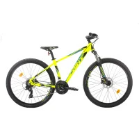Велосипед Sprint MAVERICK 27.5'', 480мм, електриково зелен