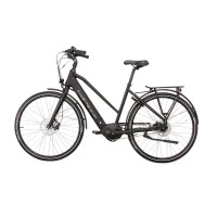 Велосипед Spr E-CITY COMO PLUS LADY 28'', 500мм, черно-сив