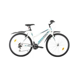 Велосипед VELOTEC 6ST SENSE 26'', 460мм, бяло-син
