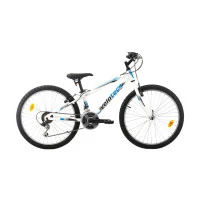 Велосипед Velotec TEMPO V3 24", 280мм, бяло-син