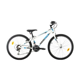 Велосипед Velotec TEMPO V3 24", 280мм, бяло-син
