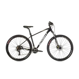 Велосипед Sprint Maverick 27.5", 440мм, черно-бял