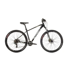 Велосипед Sprint Maverick 27.5", 440мм, черно-бял