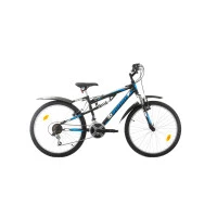 Велосипед PROBIKE SPEED 24", 330мм, черно-син