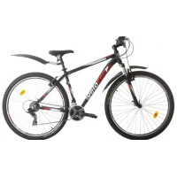 Велосипед VELOTEC PRO 27.5'', 480ММ, черно-червен