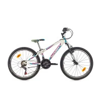 Велосипед Sprint CALYPSO 24'', 280мм, бяло-лилав