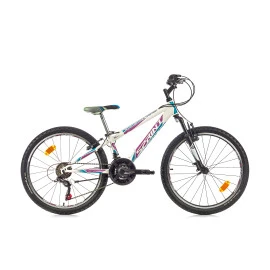 Велосипед Sprint CALYPSO 24'', 280мм, бяло-лилав