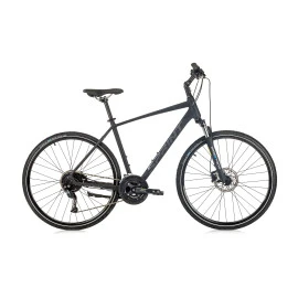 Велосипед Sprint CROXER PLUS MAN (V2) 28", 560мм, черно-сив