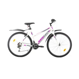 Велосипед VELOTEC 6ST SENSE 26'', 460мм, бяло-лилав