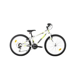 Велосипед Velotec TEMPO 24'', 240мм, бяло-зелен