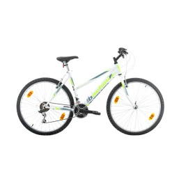 Велосипед Bachini 6ST SENSE 26'', 460мм, бяло-зелен