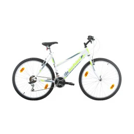 Велосипед Bachini 6ST SENSE 26'', 460мм, бяло-зелен