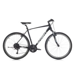 Велосипед Sprint CROXER MAN VBR (1) 28", 560мм, черно-бял