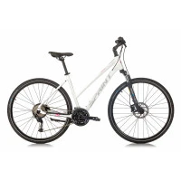 Велосипед Sprint CROXER PLUS LADY (V1) 28", 480мм, бяло-розов