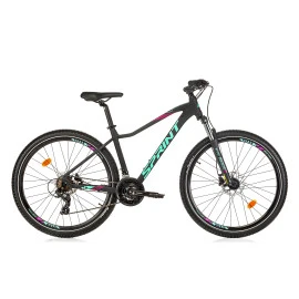 Велосипед Sprint Maverick LADY 27.5", 400мм, черно-зелен